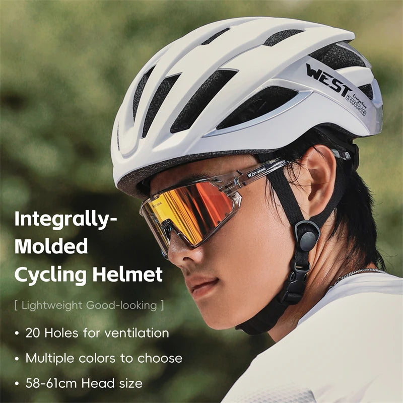 Aerodynamische Racefiets Helm