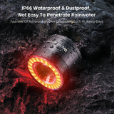 Intelligent Fietsachterlicht – 8 Kleuren, 15 Standen