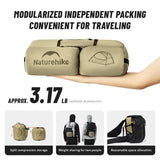 Ultralichte 2-persoons backpacking tent met slaap- en leefruimte