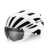 Fietshelm Met Zwart Lens