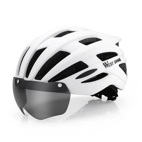 Fietshelm Met Zwart Lens - Pack Away