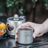 Titanium Dubbelwandige Mok