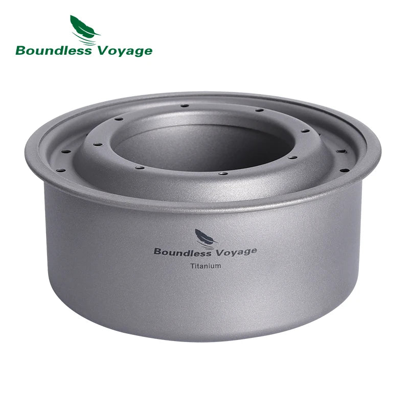 Titanium Hout- en Alcoholkachel