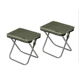 Lichtgewicht aluminium opvouwbare outdoorstoel voor kamperen en reizen