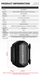 Bluetooth Snelheids- & Cadanssensor