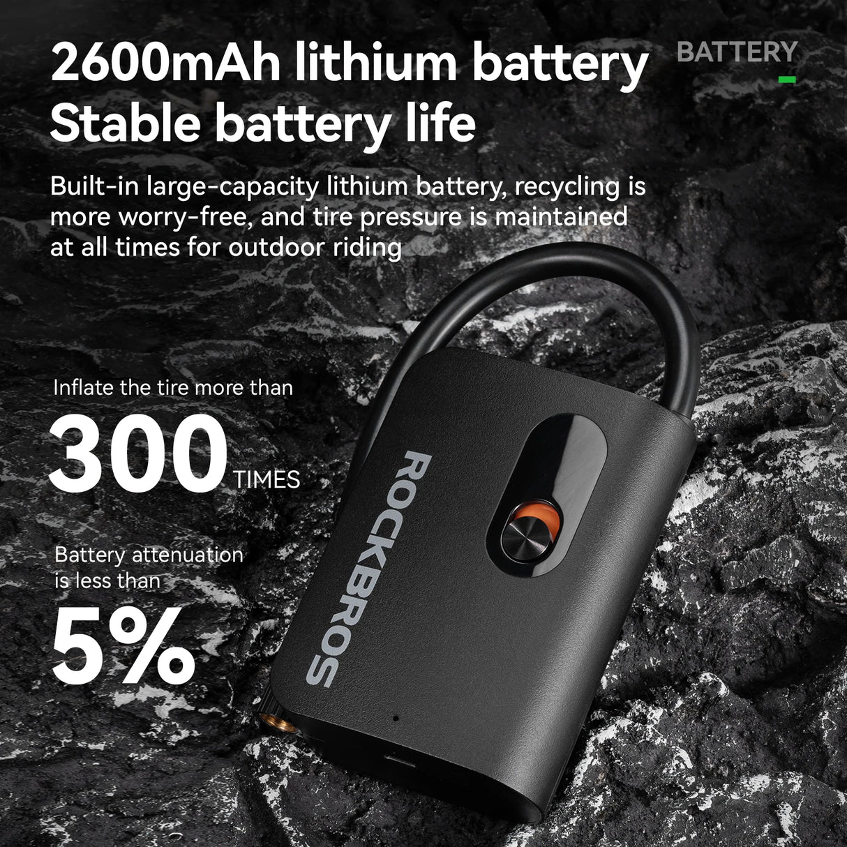 L1 Mini Elektrische Fietspomp