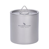 Titanium Dubbelwandige Stapelbare Mok