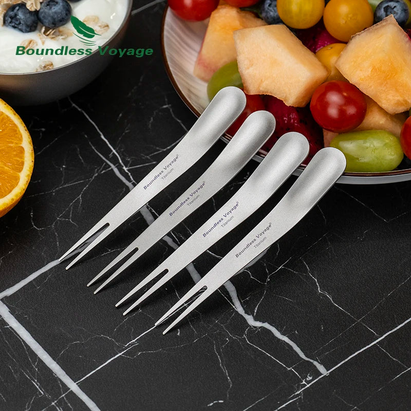 Titanium Dual-Use Bestek Set