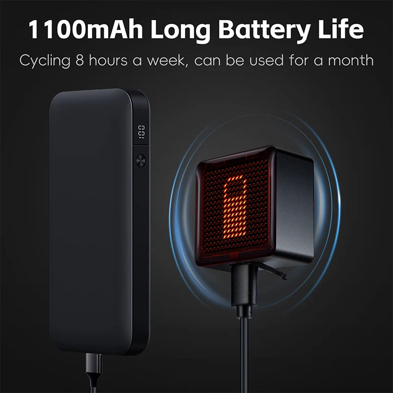 DIY Pixel Achterlicht – 1100mAh