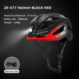 Fietshelm ZK-077 | Met Geïntegreerde Verlichting