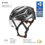 Fietshelm met Magnetische Bril