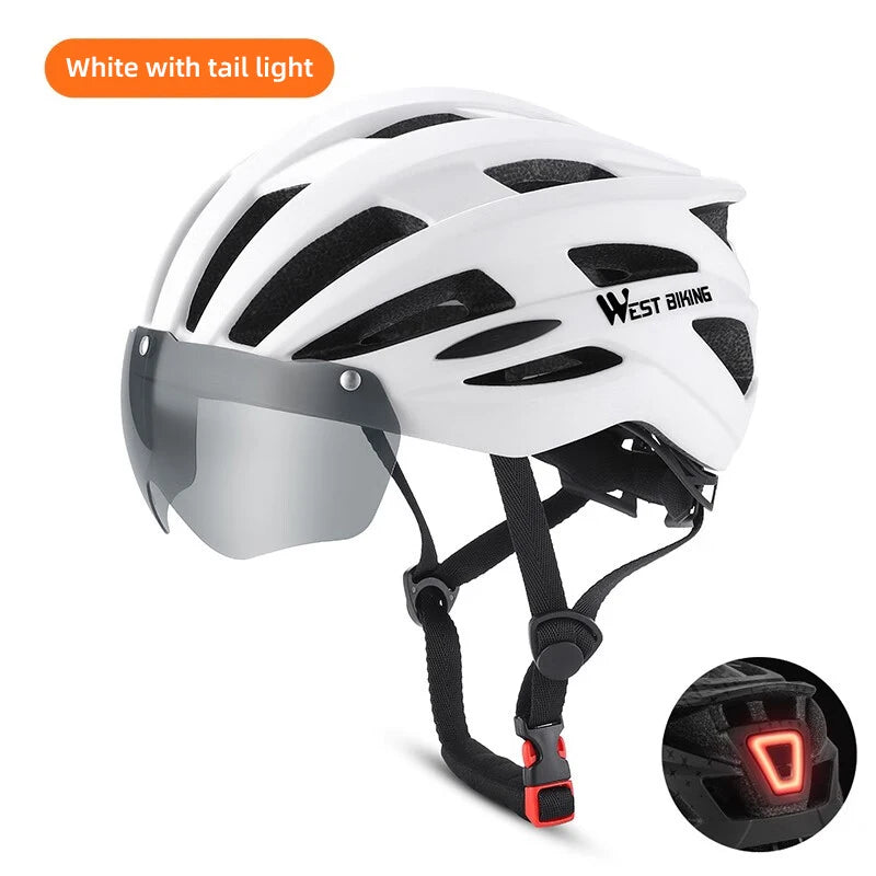 Fietshelm Unisex Met Achterlicht - Pack Away