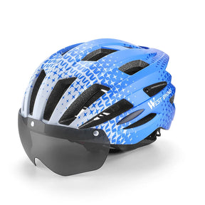 Fietshelm Met Zwart Lens - Pack Away