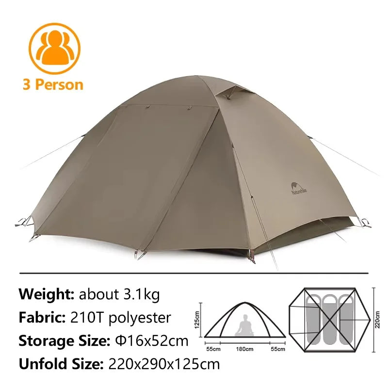Cloud River Tent voor 2-3 Personen - Pack Away