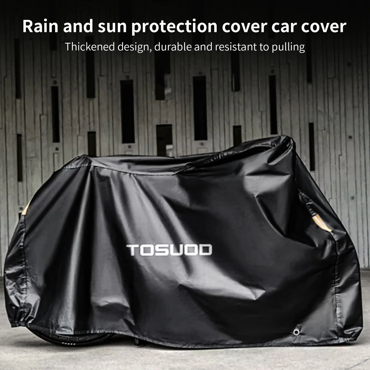 Waterdichte 210D fietshoes die een fiets buitenshuis beschermt tegen regen en stof. | Pack Away