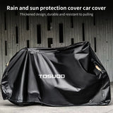 Waterdichte 210D fietshoes die een fiets buitenshuis beschermt tegen regen en stof. | Pack Away