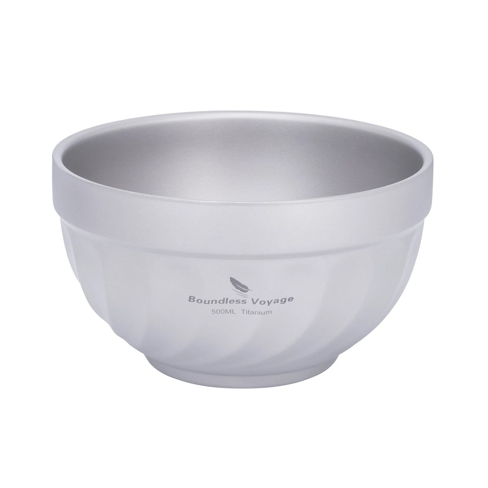 Dubbelwandige Titanium Kom - 500ml / 800ml - Pack Away