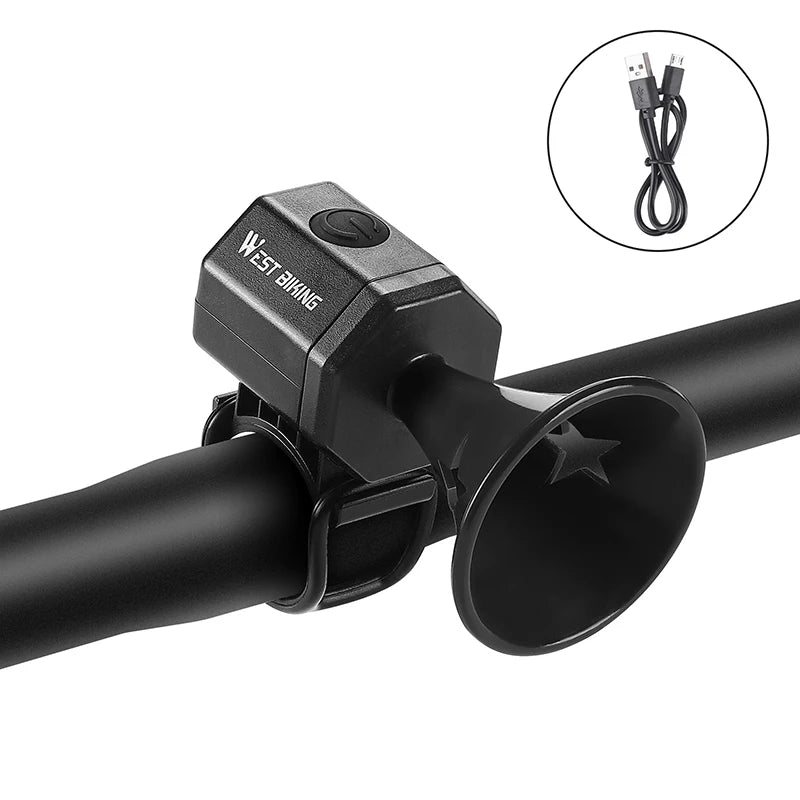 Elektrische Fietshoorn – 90dB USB Oplaadbaar - Pack Away