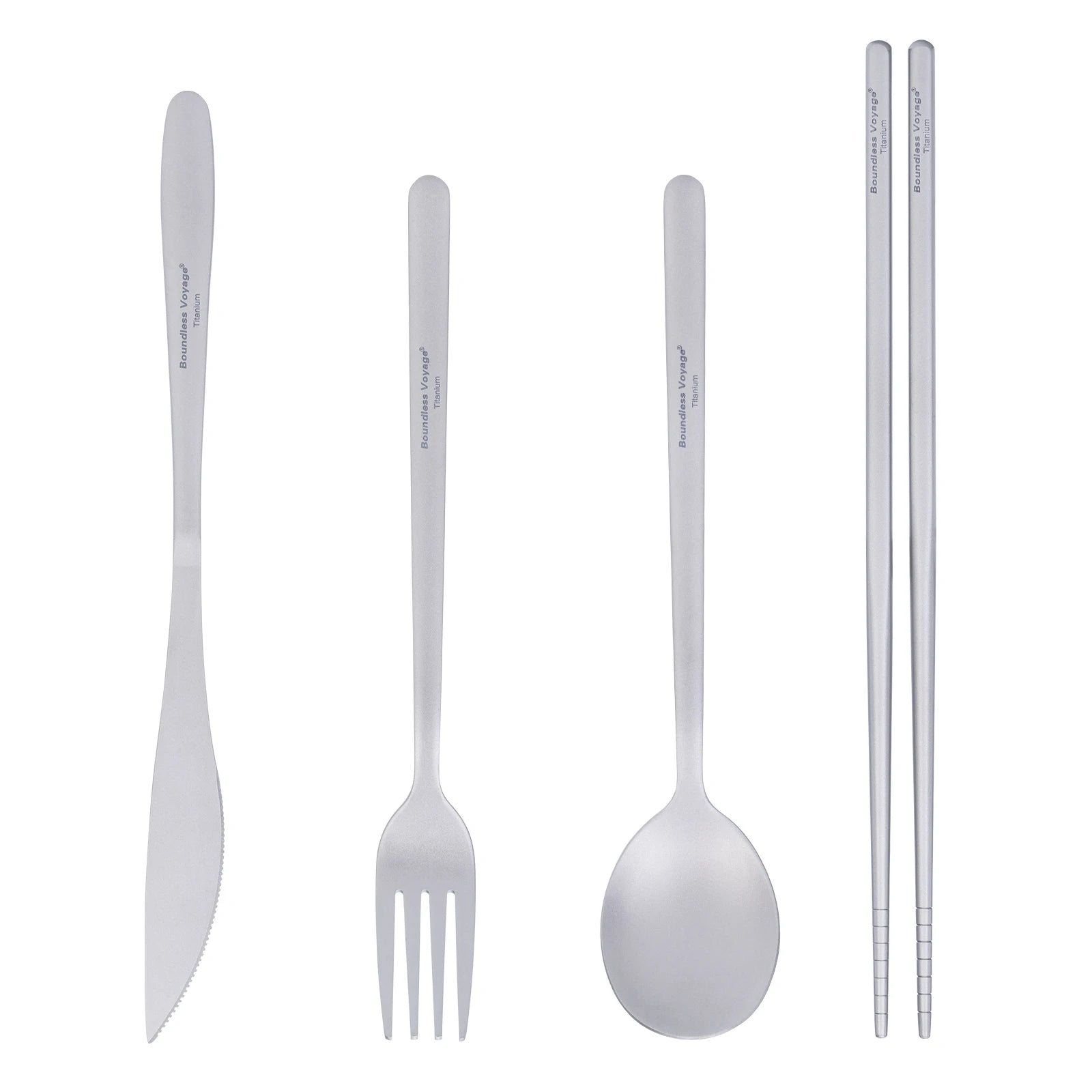 Titanium Bestekset - Pack Away