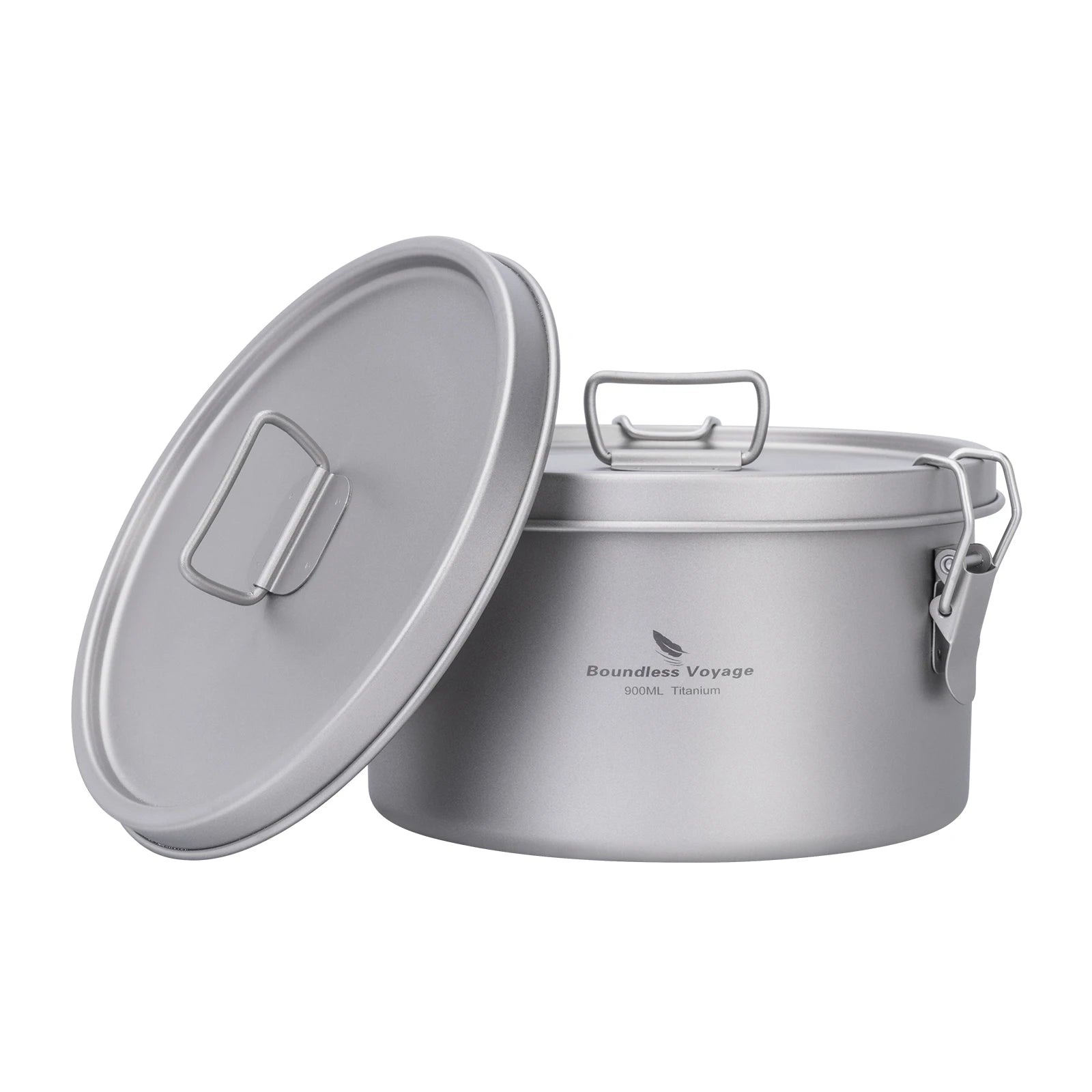 Titanium Dinner Box met 2 Deksels - Pack Away