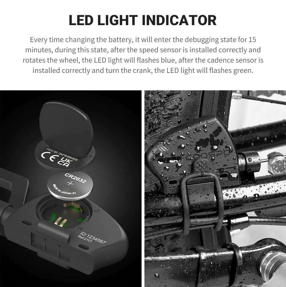 BK805 Snelheids- en Trapsensor