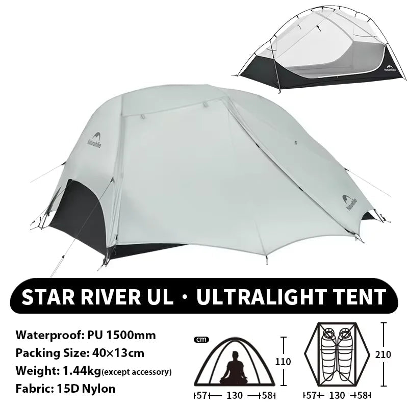 Star River 2 - 2-persoons tent - Pack Away