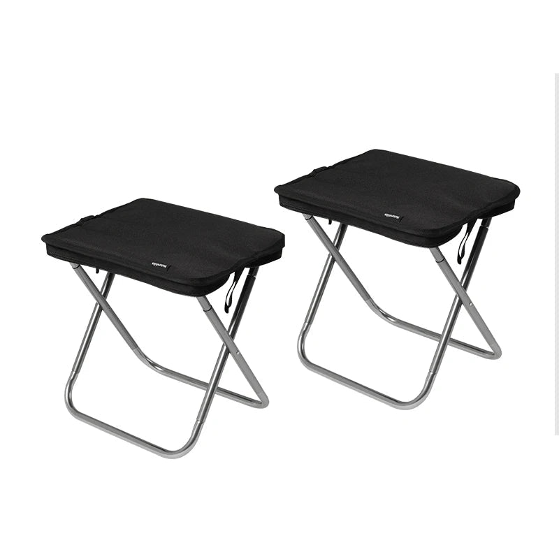 Lichtgewicht aluminium opvouwbare outdoorstoel voor kamperen en reizen
