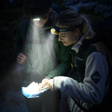Compact waterproof LED headlamp with 300-lumen brightness