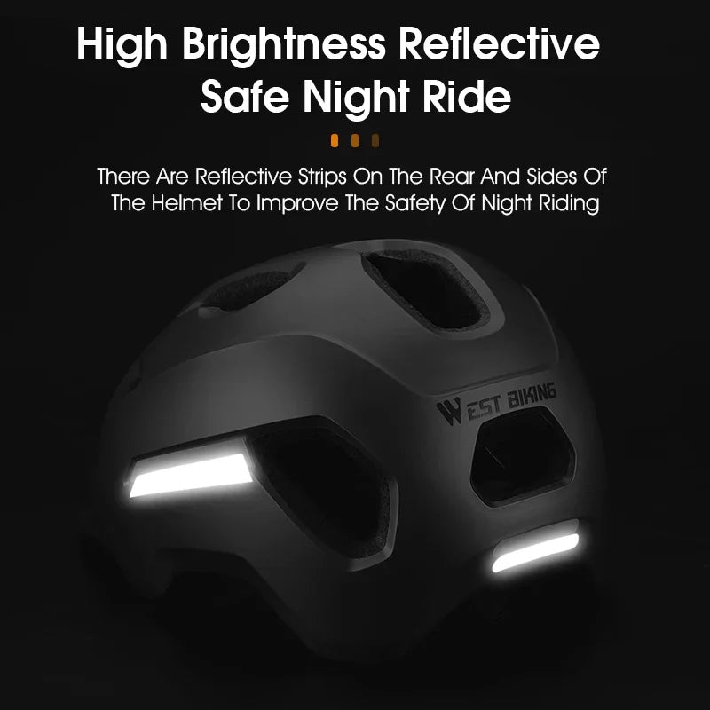 Reflecterende Fietshelm voor Heren en Dames