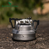 Titanium Alcoholbrander Met Bracket