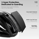 Fietshelm met Magnetische Bril