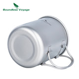 Titanium Drinkbeker met Deksel