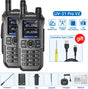 Baofeng - UV21 PRO V2 - High Power Dual Band Walkie Talkie (2 stuks) - Pack Away